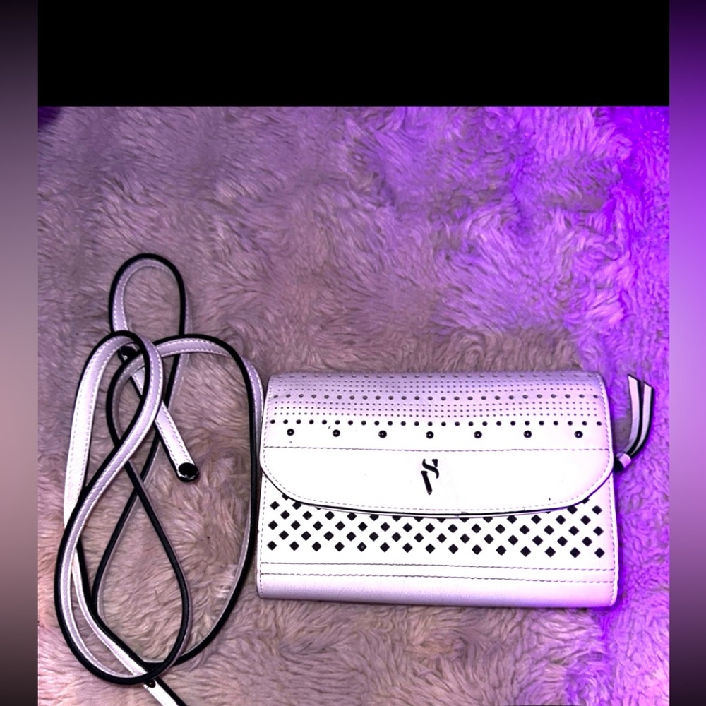 Stylish White Crossbody Bag